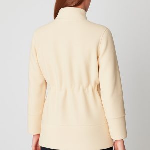 ON TRİKO Beli Bağcıklı Dik Yaka Mont 66721 - BEJ