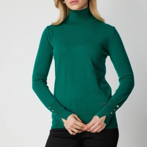 ON TRİKO Balıkçı Yaka Triko Kazak 63503-26K - ZÜMRÜT