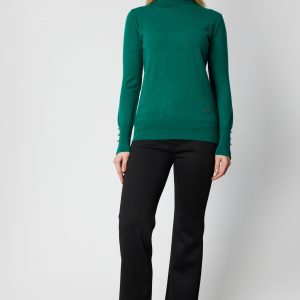 ON TRİKO Balıkçı Yaka Triko Kazak 63503-26K - ZÜMRÜT