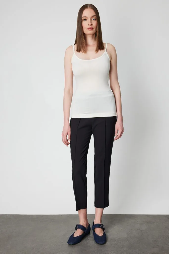 ON TRİKO Simli Kumaş Askılı Bluz 61391-26k