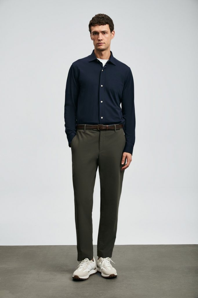 Lufian Carl Erkek Basic Gömlek Regular Fit 112010668-26k - Lacivert