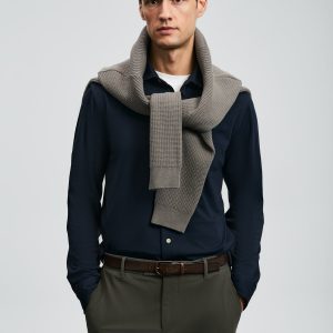 Lufian Carl Erkek Basic Gömlek Regular Fit 112010668-26k - Lacivert