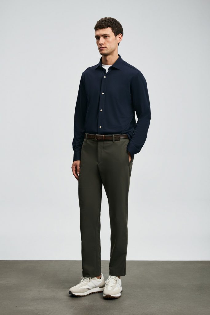 Lufian Carl Erkek Basic Gömlek Regular Fit 112010668-26k - Lacivert