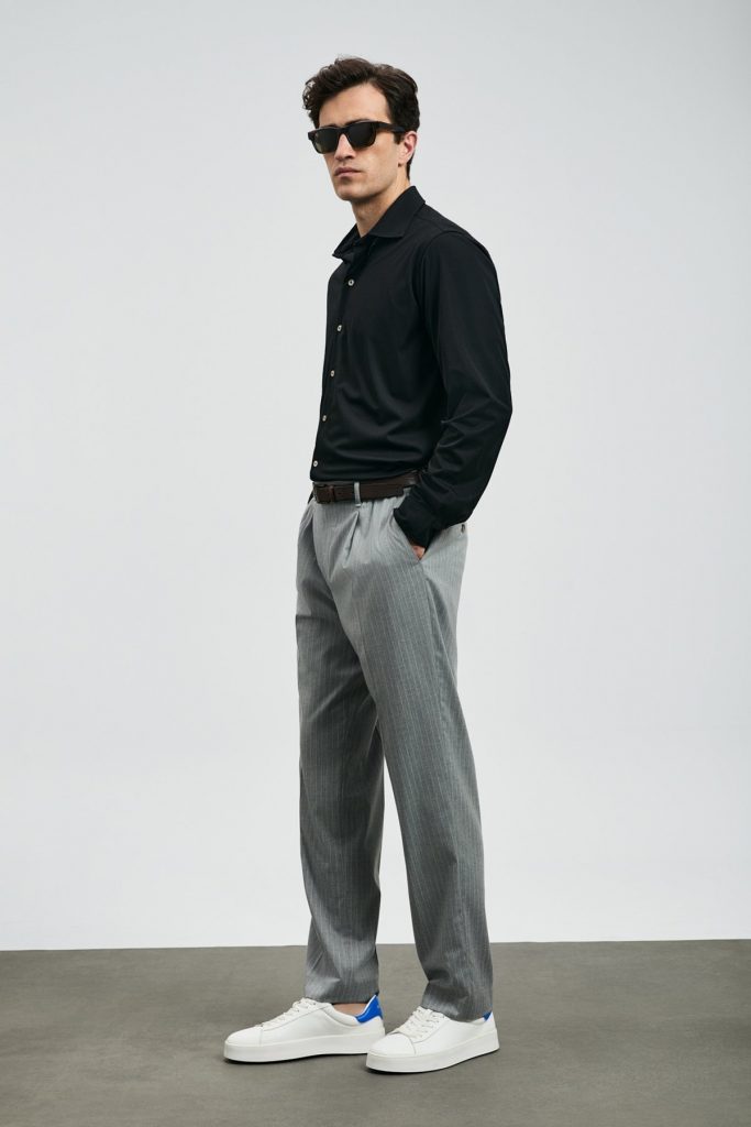 Lufian Carl Erkek Basic Gömlek Regular Fit 112010668-26k - Siyah