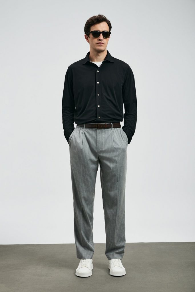 Lufian Carl Erkek Basic Gömlek Regular Fit 112010668-26k - Siyah