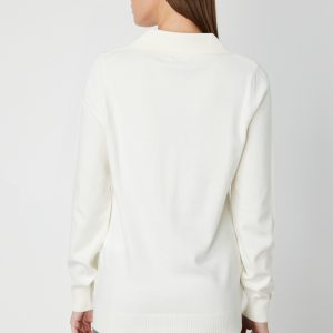 ON TRİKO Omzu Zincirli Yaprak Detaylı Triko Kazak 65334-26k - EKRU