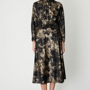 ON TRİKO Desenli Crop Ceket 66536-26K - Siyah