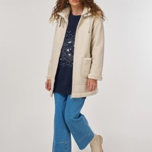 Kayra Kemer Köprülü Suni Deri Kaban 17023-26k - KREM