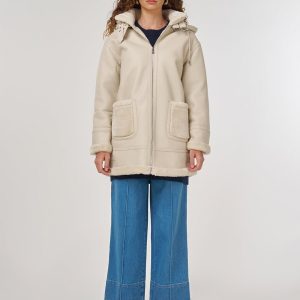 Kayra Kemer Köprülü Suni Deri Kaban 17023-26k - KREM