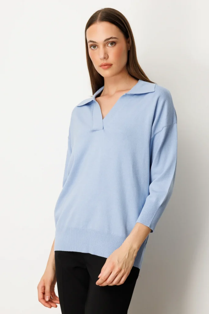 ON TRİKO Truvakar Kol Triko Kazak 65301-26k - A.MAVİ