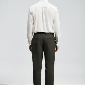 Lufian  Daren Smart Erkek Chino Pantolon Slim Fit Erkek Pantolon HAKİ - HAKİ