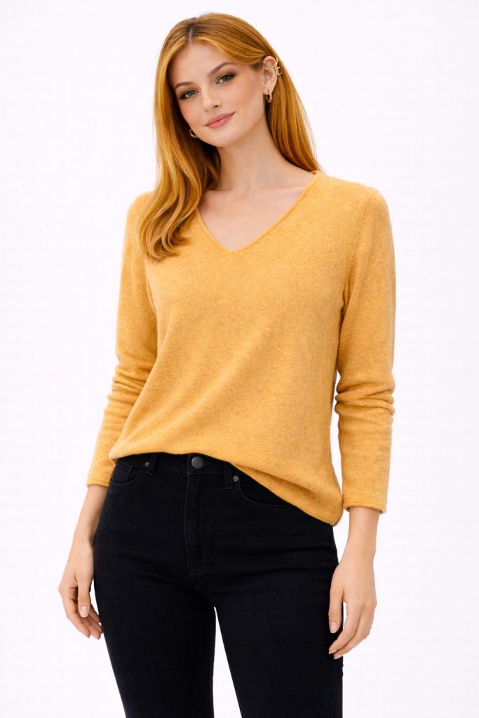 BDK V Yaka Triko Kazak 26KRS501 - hardal