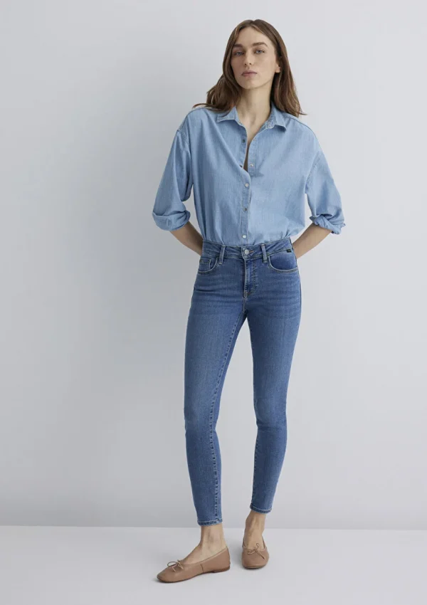 MAVİ Tess Gold Luxury Vintage Indigo Mavisi Jean Pantolon 82232