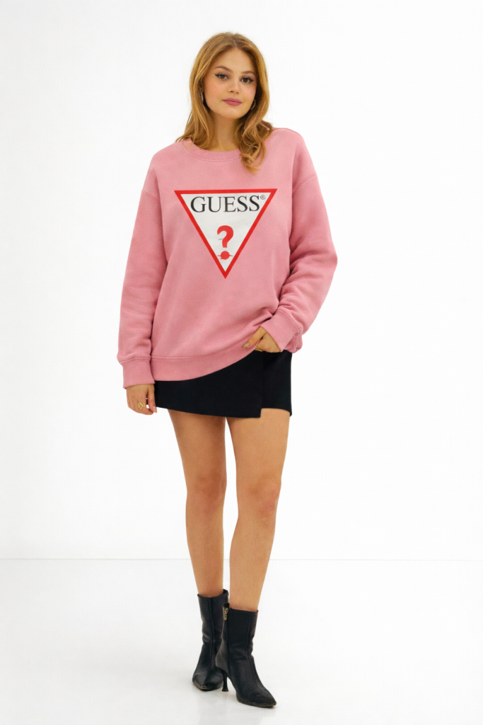 GUESS SWEAT W4YQ00KC811 - pembe
