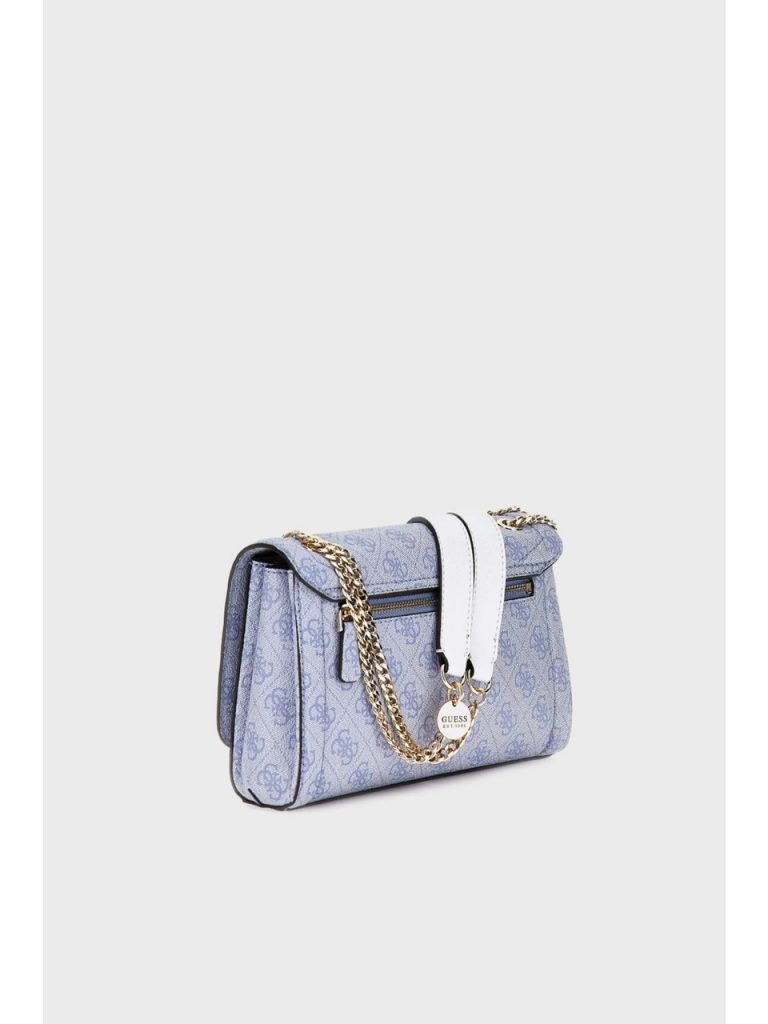 Guess 4G Logolu Noelle Çapraz Çanta HWBG7879210-25 - MAVİ