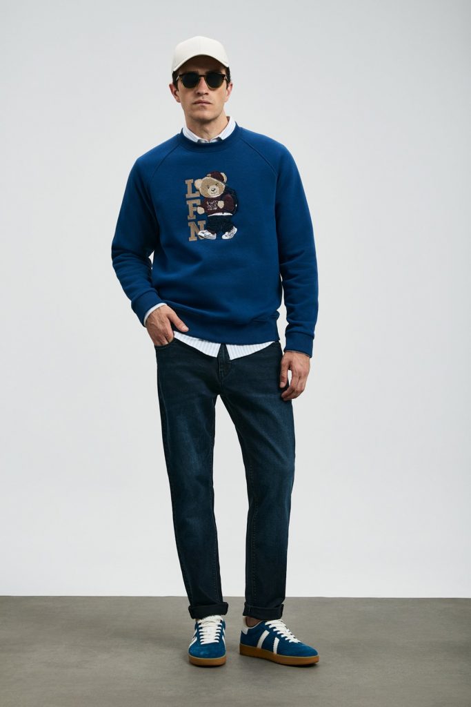LUFİAN Storm Erkek Sweatshirt 112030172 - SAKS