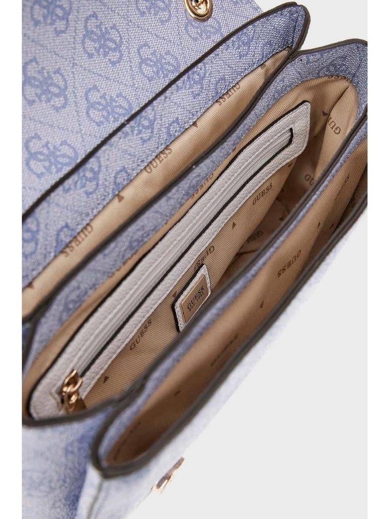 Guess 4G Logolu Noelle Çapraz Çanta HWBG7879210-25 - MAVİ