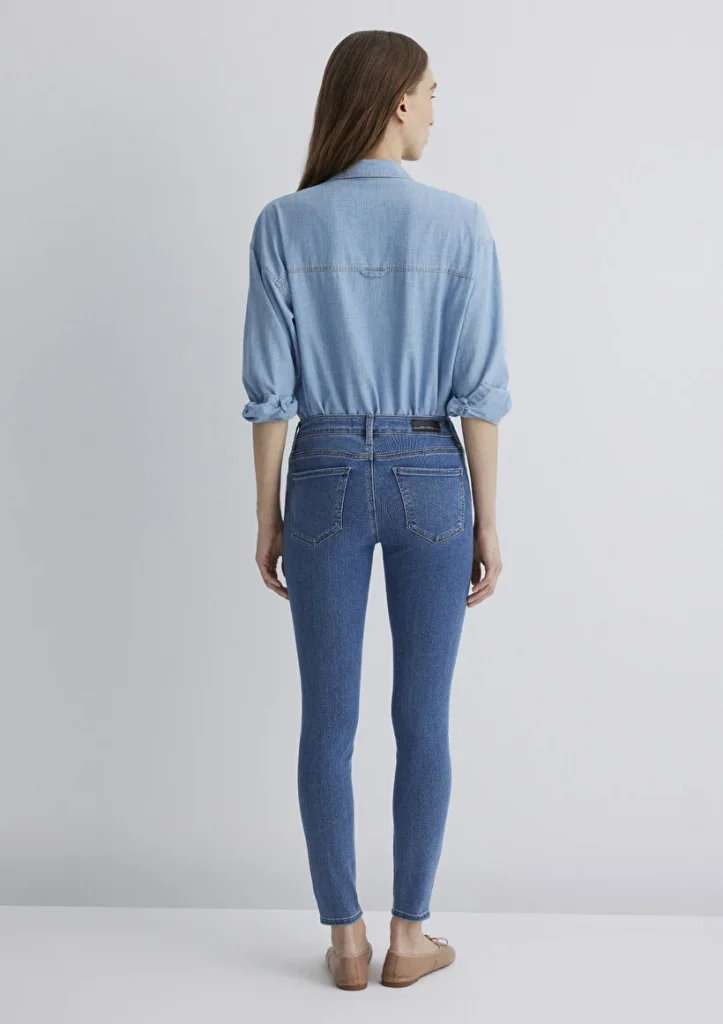 MAVİ Tess Gold Luxury Vintage Indigo Mavisi Jean Pantolon 82232 - ORTA MAVİ