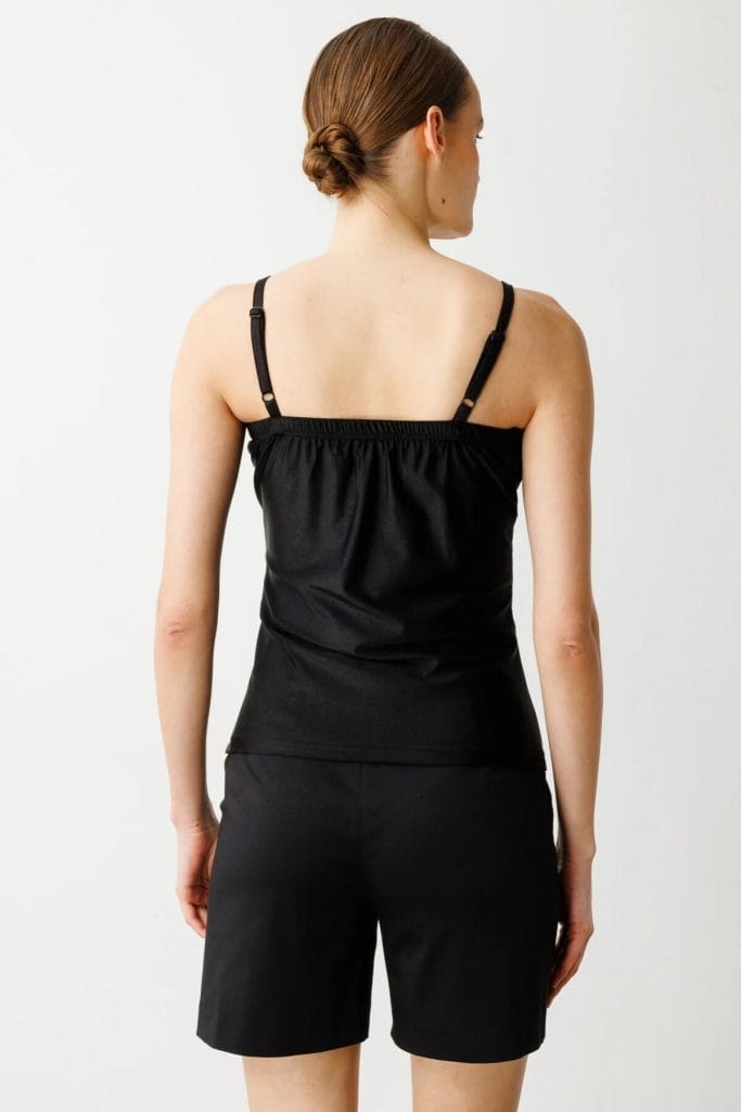 ON TRİKO Önü Taşlı Askılı Bluz 50334-25