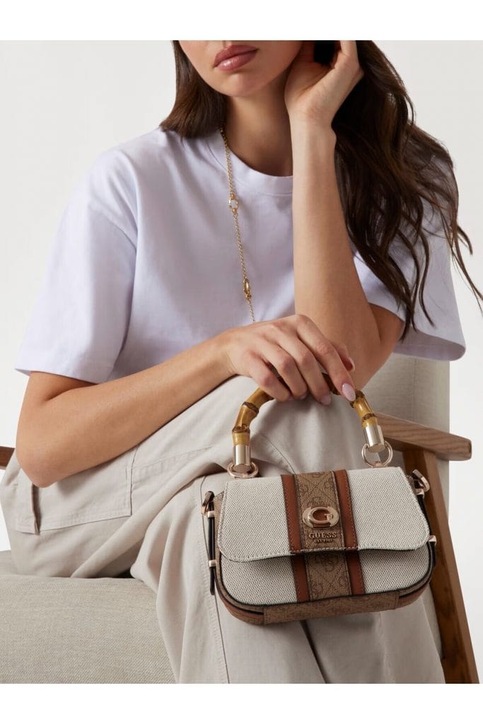 Guess Kerima 4G Logolu Mini El Çantası HWAG9337780-25