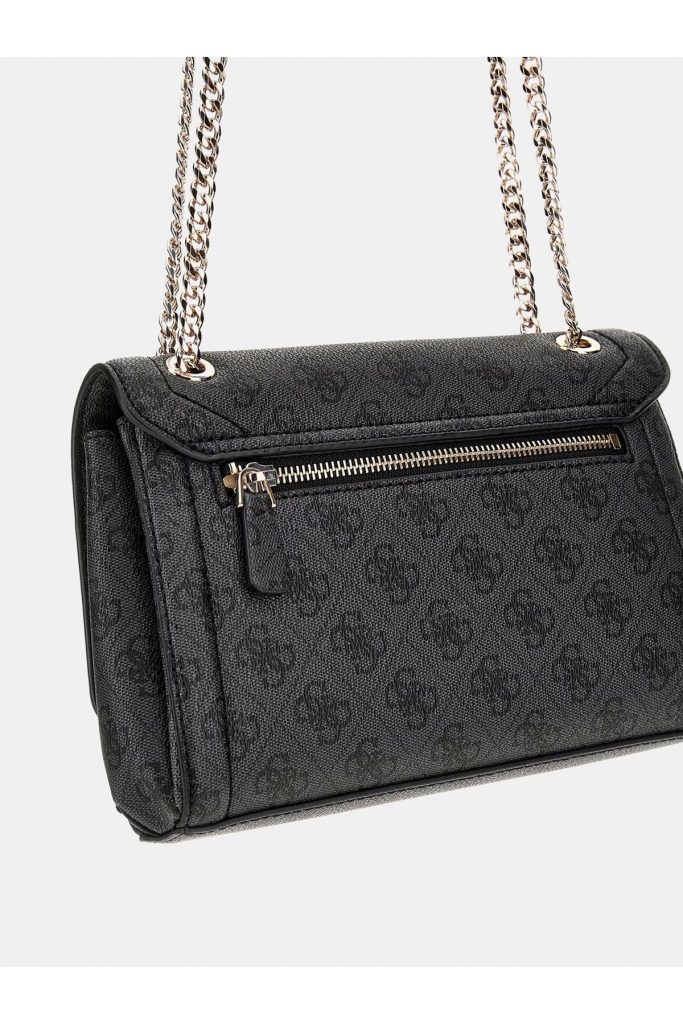 Guess 4G Logolu Noelle Çapraz Çanta HWBG7879210-25 - ANTRASİT