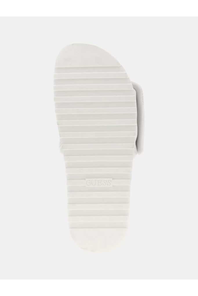Guess Fabio 4G ve Peony Logolu Sandalet FLJFA2ELE19-25 - Beyaz