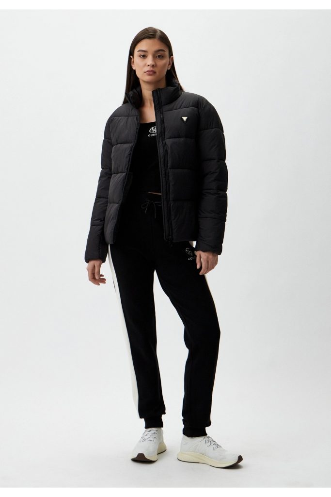 Guess New Claudia Kadın Aktif Mont V4YL03WFUD0-24K - Siyah