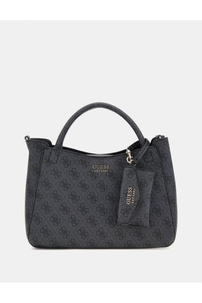 Guess Brenton Çantası Latte Logosu HWLG9648050 - ANTRASİT