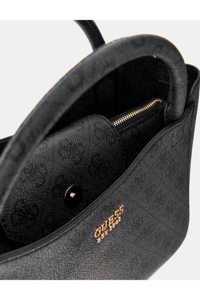 Guess Brenton Çantası Latte Logosu HWLG9648050 - ANTRASİT