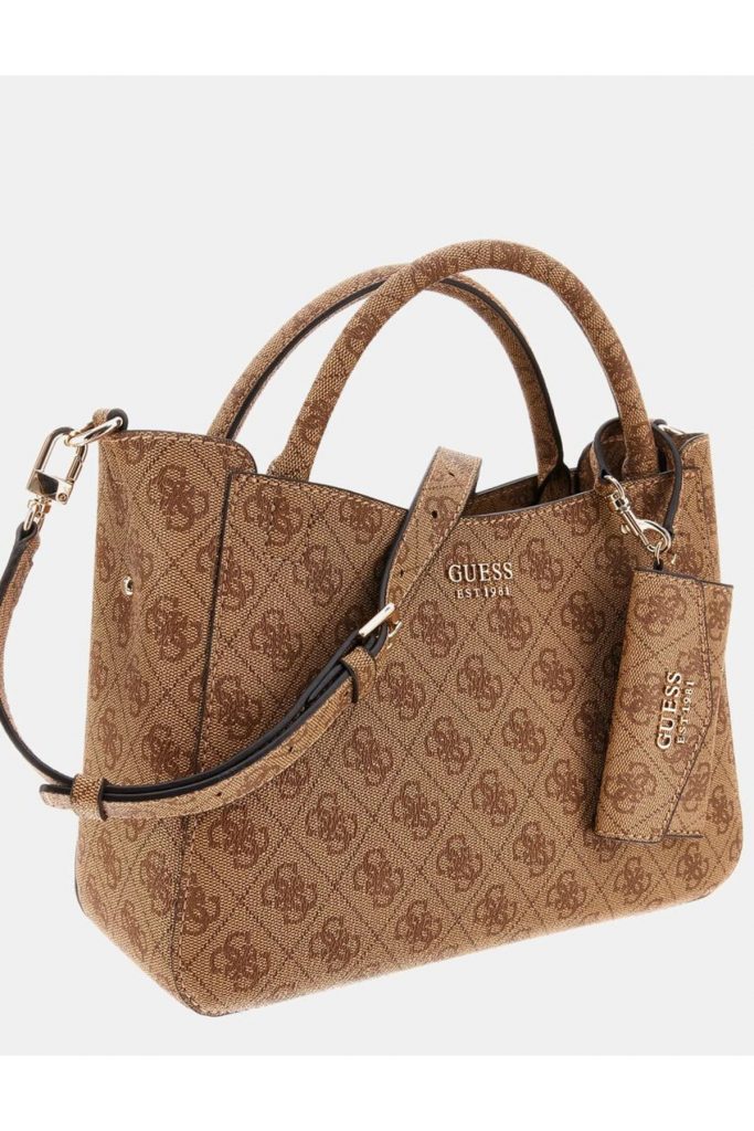 Guess Brenton Çantası Latte Logosu HWLG9648050 - Latte