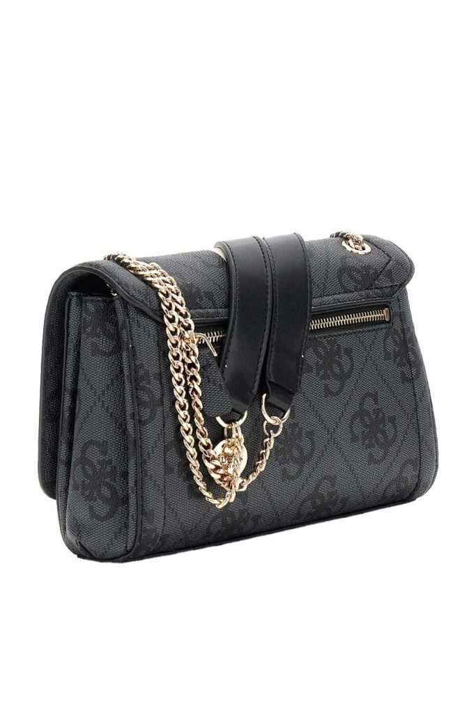 Guess Logo Baskılı Noelle Çapraz Askılı Çanta Hwos9672210 - ANTRASİT