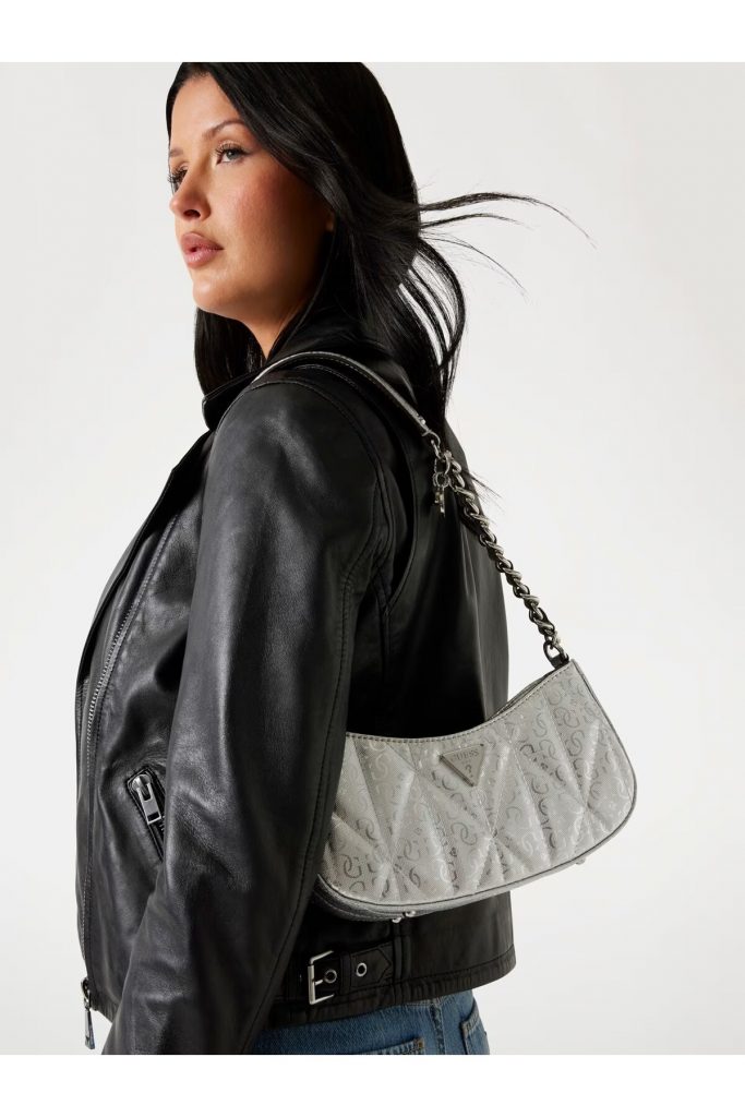 Guess Omuz Çantası Suni Deri Hwgy9663170 - GRİ