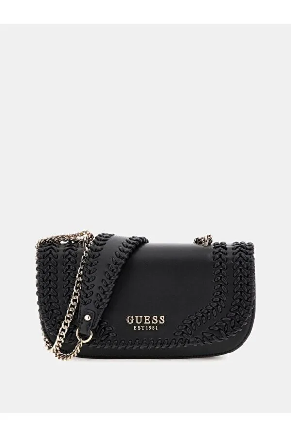 Guess Tatum Siyah Kadın Çapraz Askılı Çanta HWNG9667210