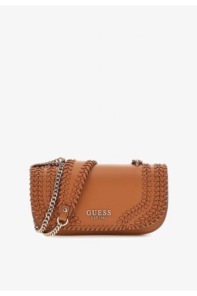 Guess Tatum Siyah Kadın Çapraz Askılı Çanta HWNG9667210 - karamel
