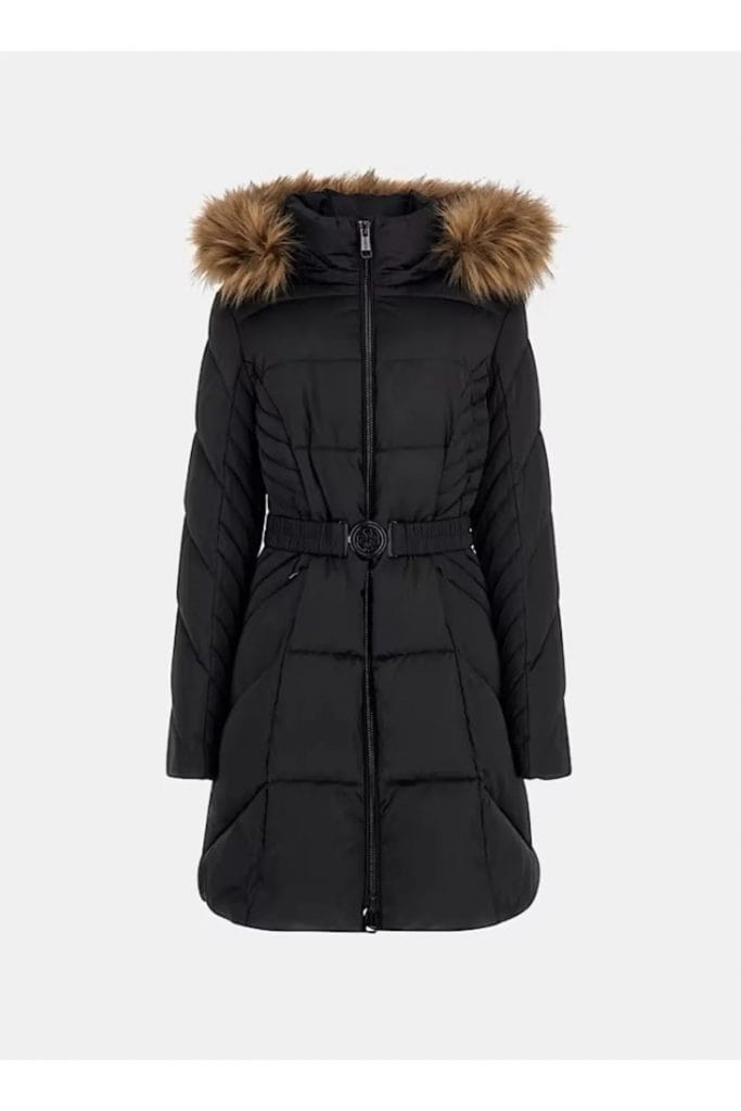 Guess Gerçek kuş tüyü şişme mont W4BL40WEX52-24K