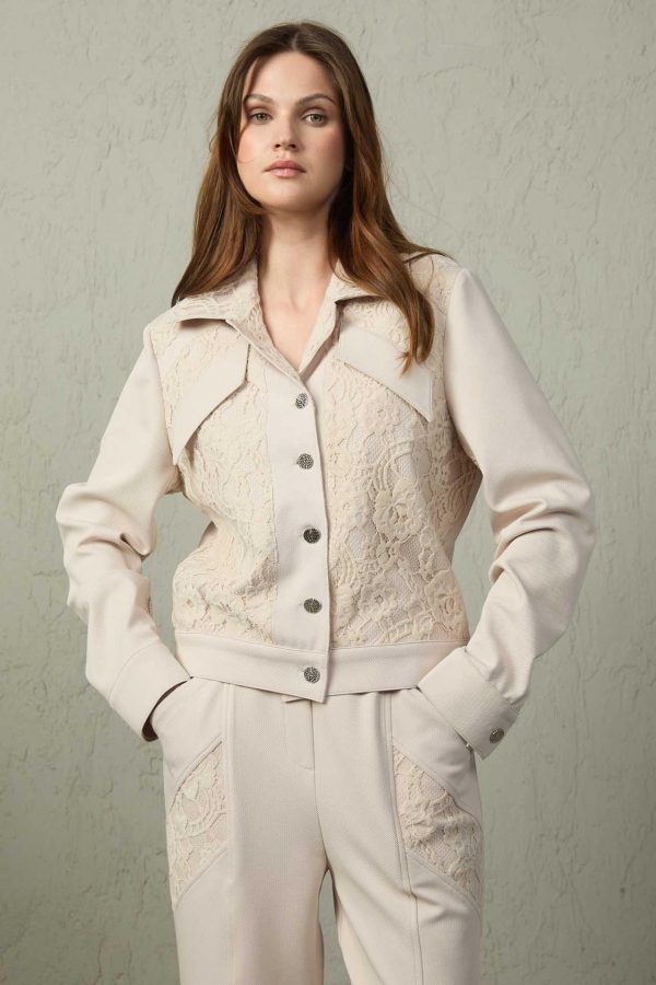 MEZZURA Dantel Detaylı Mont 1551