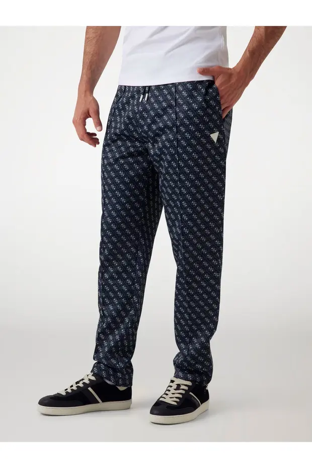 GUESS Her yerinde logo bulunan jogger pantolon Z2BB05FL04Q-26k - Siyah