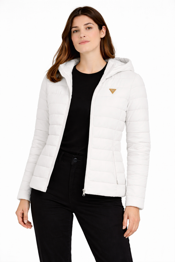 Guess Solid Kadın Aktif Mont V4YL04WF3X0-24K - Beyaz