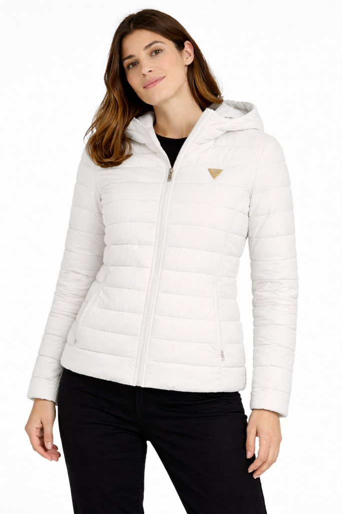 Guess Solid Kadın Aktif Mont V4YL04WF3X0-24K - Beyaz