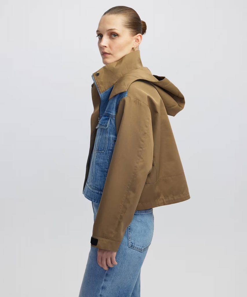 İPEKYOL Denim mix mont IW6250012195 - HAKİ