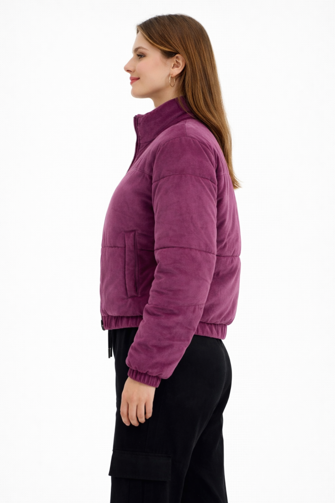 GUESS  Couture Fermuarlı Şişme Mont  V4BL03KBXI2