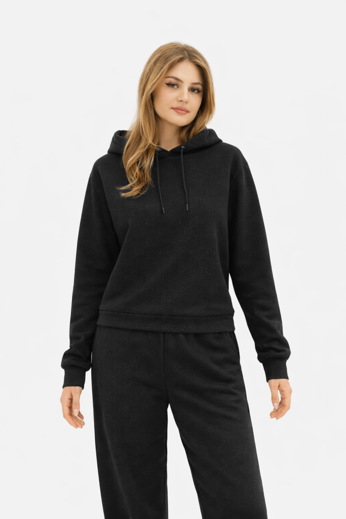 GUESS Peony Kadın Sweatshirt V5YQ04KBSL2 - Siyah