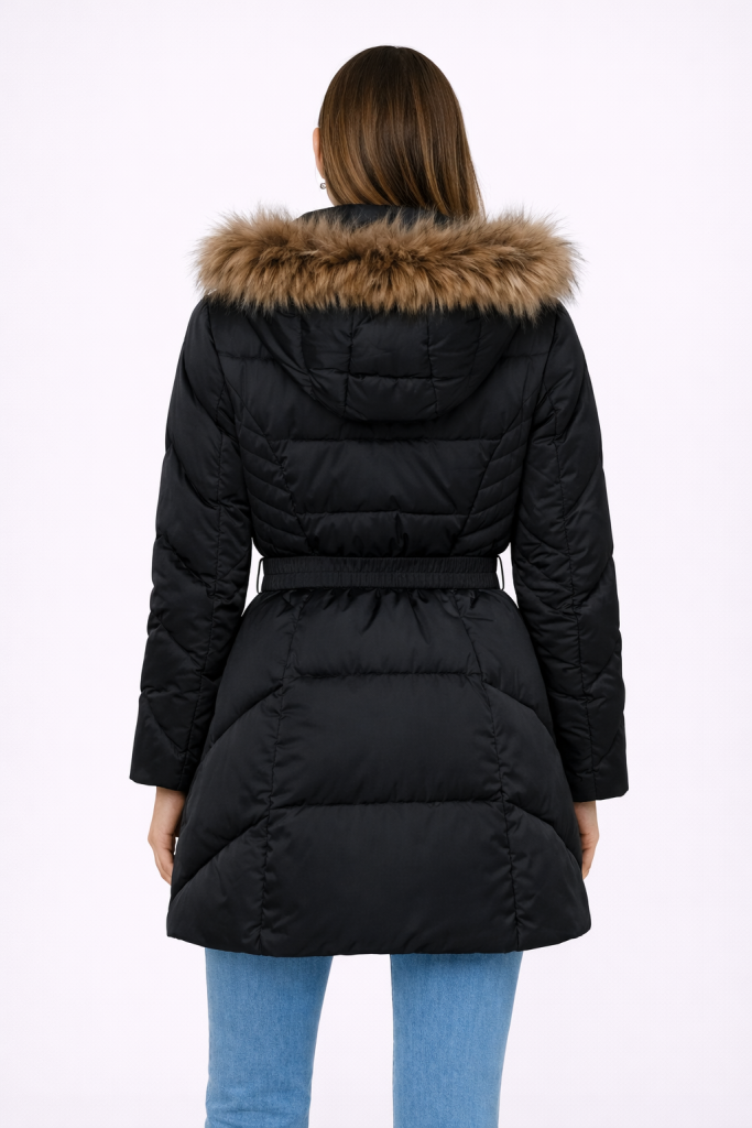 Guess Gerçek kuş tüyü şişme mont W4BL40WEX52-24K