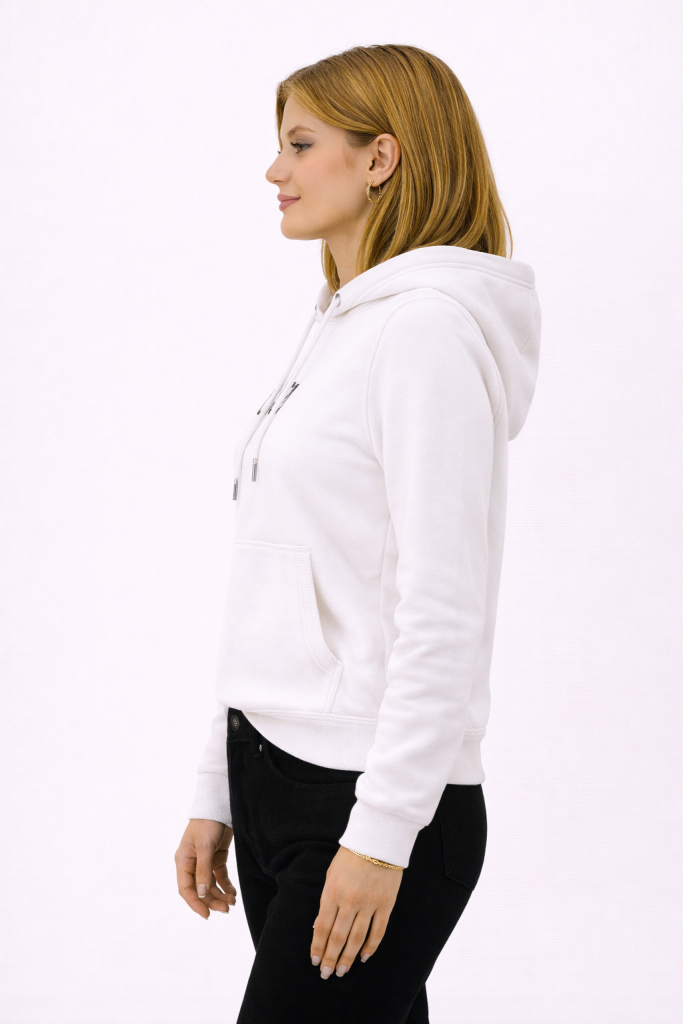 Guess Kadın Sweatshirt  W4YQ09KC811-24K - Beyaz