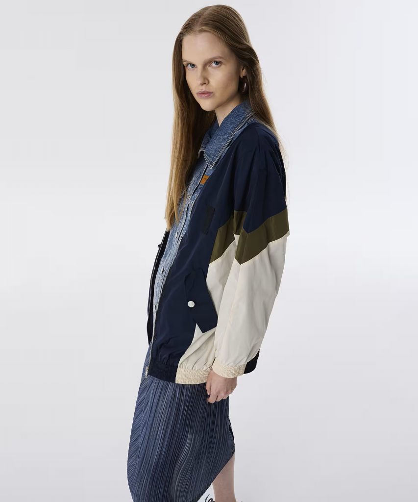 TWIST Çift Parça Görünüm Patch Li Mont TW6250012167 - Lacivert