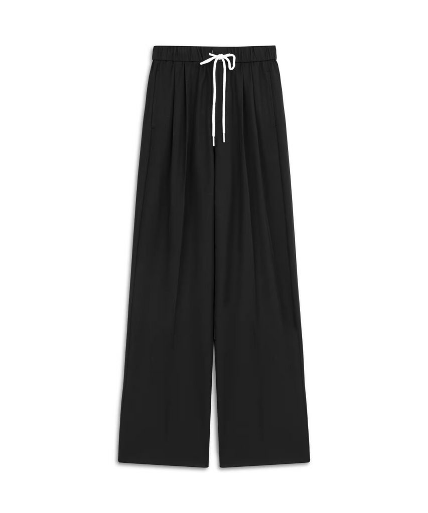 TWIST Kontrast Kordonlu Pantolon TW6250003129 - Siyah