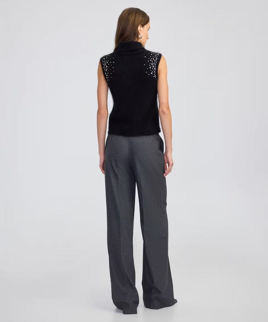 İPEKYOL Karma aksesuarlı süveter IW6250050303 - Siyah