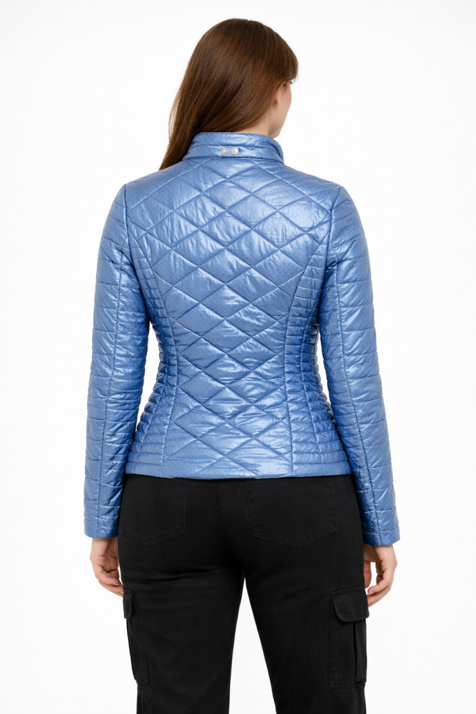 GUESS New Vona Slim Fit Dik Yaka Mont W4RL02WFWM0