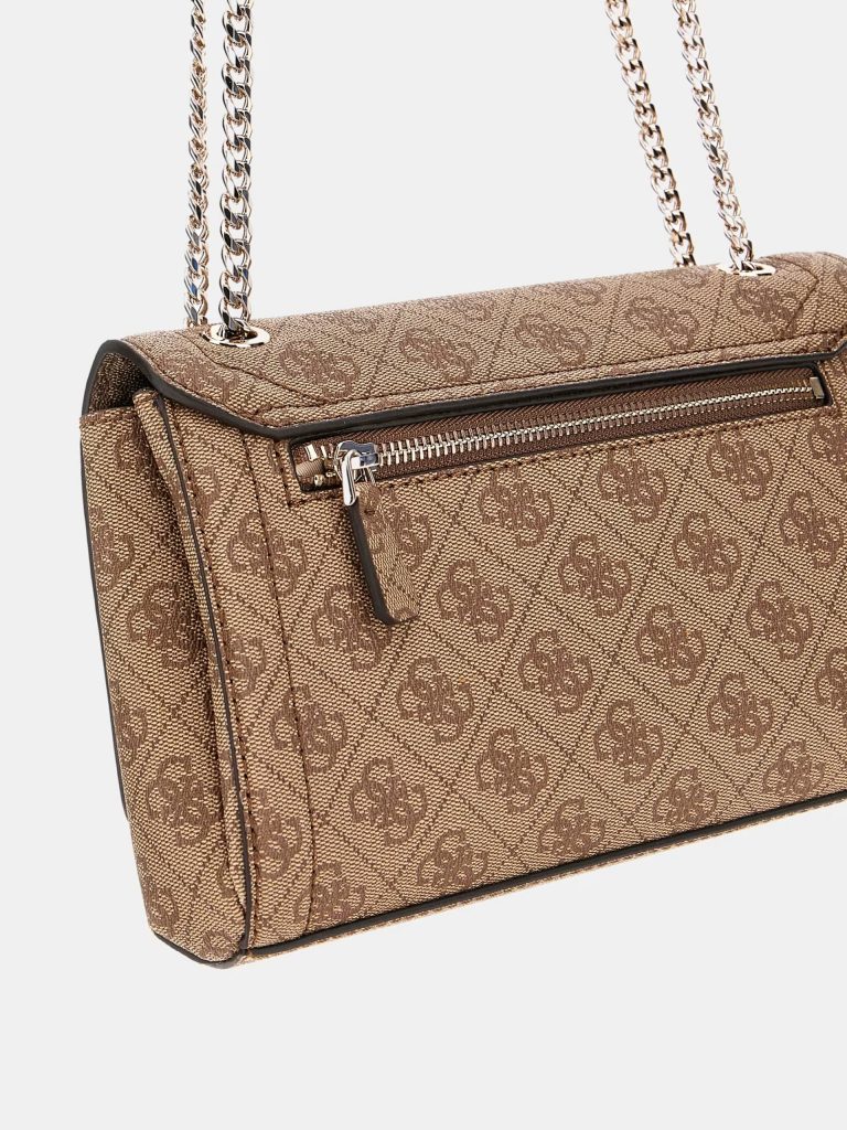 Guess 4G Logolu Noelle Çapraz Çanta HWBG7879210-25 - kahve