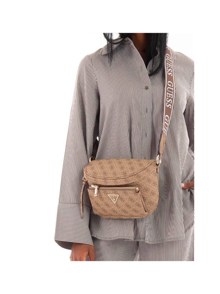 GUESS Power Logolu Ayarlanabilir Askılı Çanta HWSL9006800 - kahve